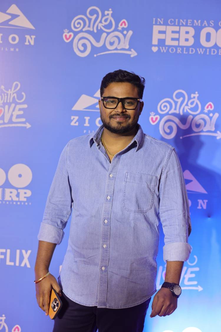 WITH LOVE PRE RELEASE EVENT STILLS