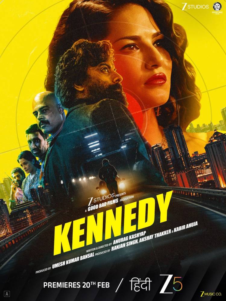 அனுராக் காஷ்யப் இயக்கத்தில்  ‘கென்னடி’ பட டிரெய்லர் வெளியானது