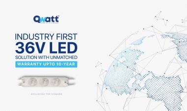 Qwatt Technologies Unveils Industry-First 36V LED Module with Unmatched 10-Year Warranty