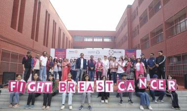 Gulabi Udaan' Cyclothon Successfully Unites Hundreds in Delhi to Champion Breast Cancer Awareness and Early Detection