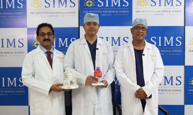 SIMS Hospitals Performs India’s First Keyhole Removal of Rare Heart Tumour from the Left Ventricle