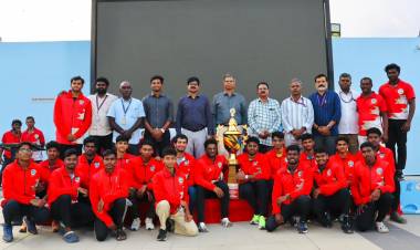 Valedictory Ceremony of the All India Inter University Aquatics (M&W) Championship at SRM IST