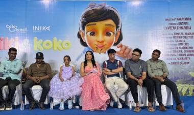 Kids special animation film 'kiki & koko' teaser launch event