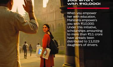 After disbursing 11,000+ scholarships to truck drivers’ daughters, Mahindra announces the 12th edition of ‘Saarthi Abhiyaan’ Program