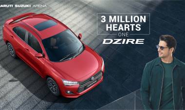 Maruti Suzuki Dzire Celebrates Momentous 3 Million Sales Milestone