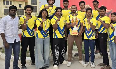 SRMIST Arm-Wrestlers Secure Multiple Laurels and Overall Left-Hand Championship at All India Inter-University Championship 2025–2026