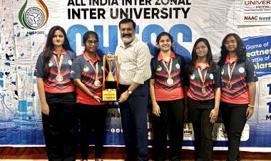  SRMIST Women’s Chess Team Secures Silver Medal at All India Inter-University Championship 2025–26