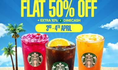  Swiggy Dineout and Starbucks ‘Cancel Summer’ with 50% Off and a Multi-Sensory Twist
