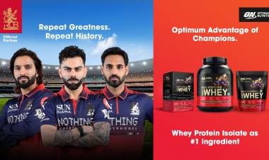 Optimum Nutrition strengthens RCB partnership with ‘Optimum Advantage of Champions’ campaign