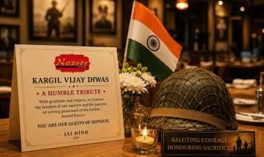 Nazeer Zirakpur Honours Martyrs' Families and Parents of Serving Armed Forces Personnel with Complimentary Lunch on Kargil Vijay Diwas