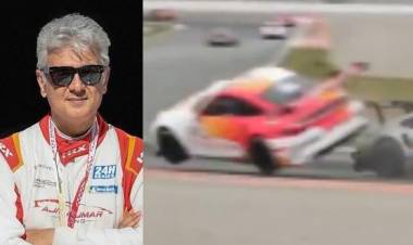 Ajith Kumar escapes injury in racing incident