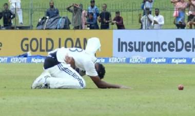 Mohammed Siraj Hurt in Test Match