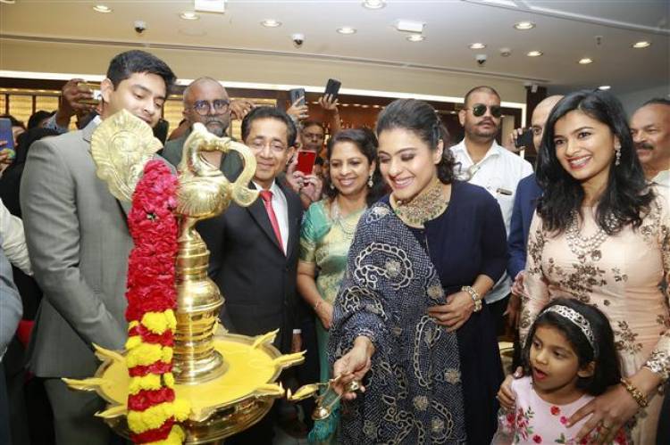 Joyalukkas New showroom inauguratated by Bollywood star Kajol Devgan