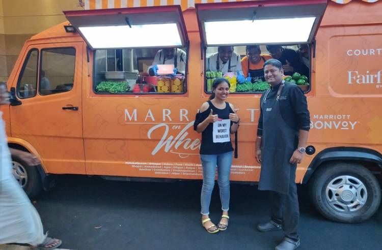 Marriott on Wheels cruises through the city of Madurai