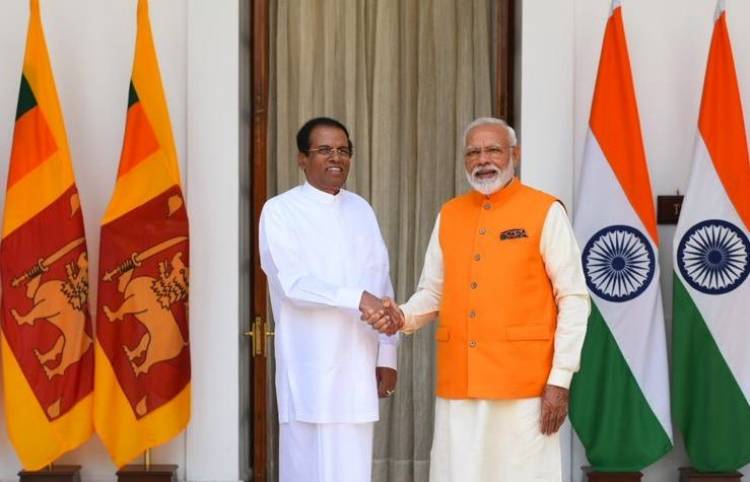 PM Modi holds bilateral meeting with SL President
