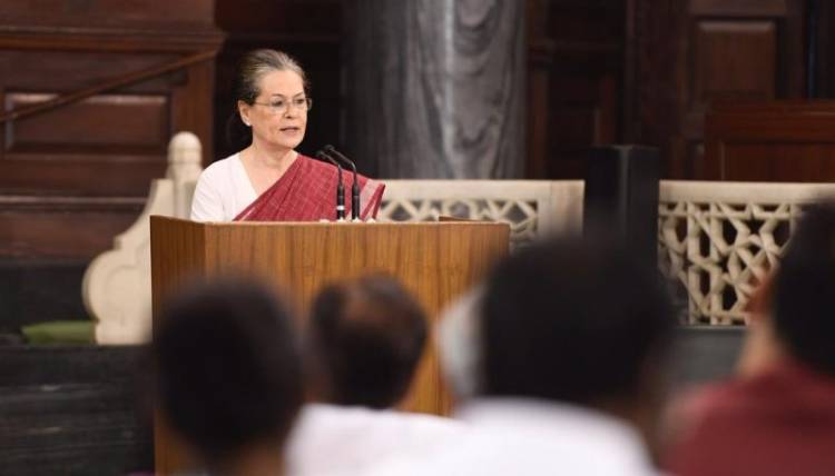 Sonia Gandhi has been elected chairperson of the Congress's elected parliamentarians
