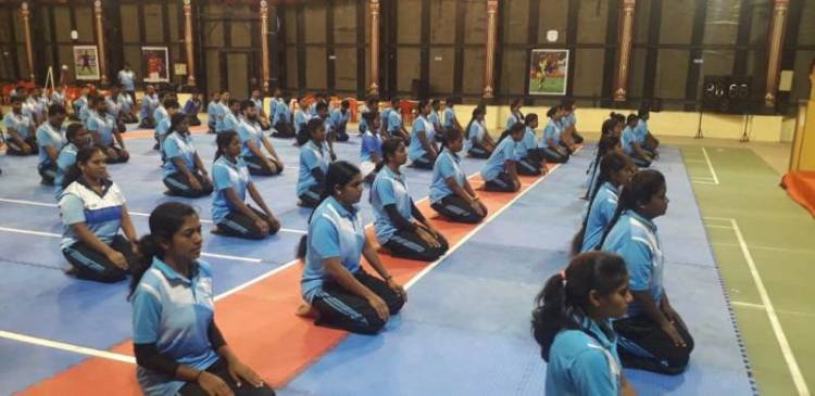 SRMIST Celebrated 5th International Yoga Day