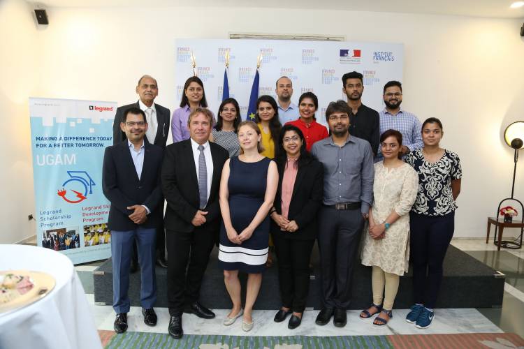 Legrand India felicitates the second batch of ‘UGAM scholarship programme’ for higher education in France