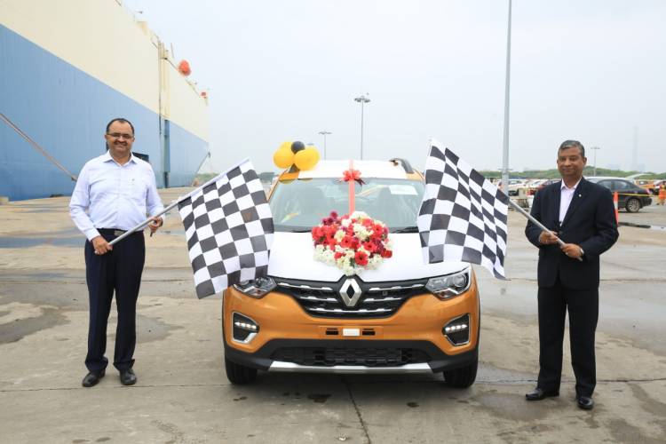 RENAULT COMMENCES EXPORTS OF TRIBER TO SOUTH AFRICA