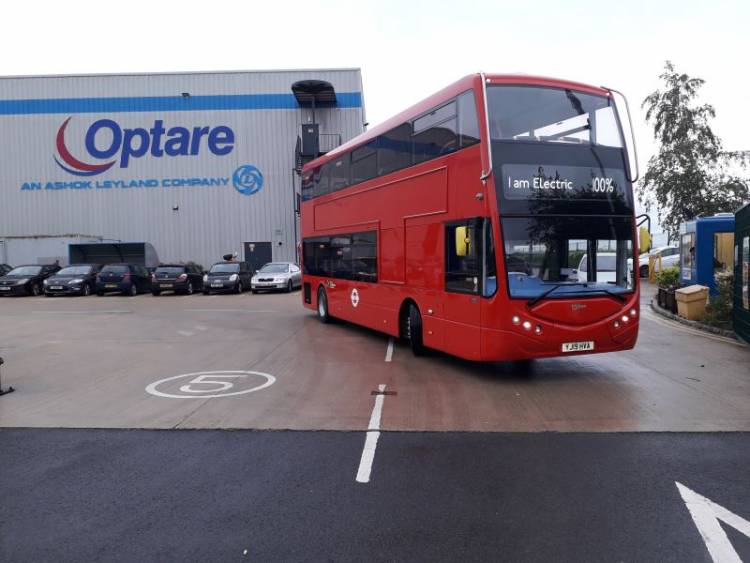 Ashok Leyland subsidiary Optare wins another order for Electric Double Decker Buses in London