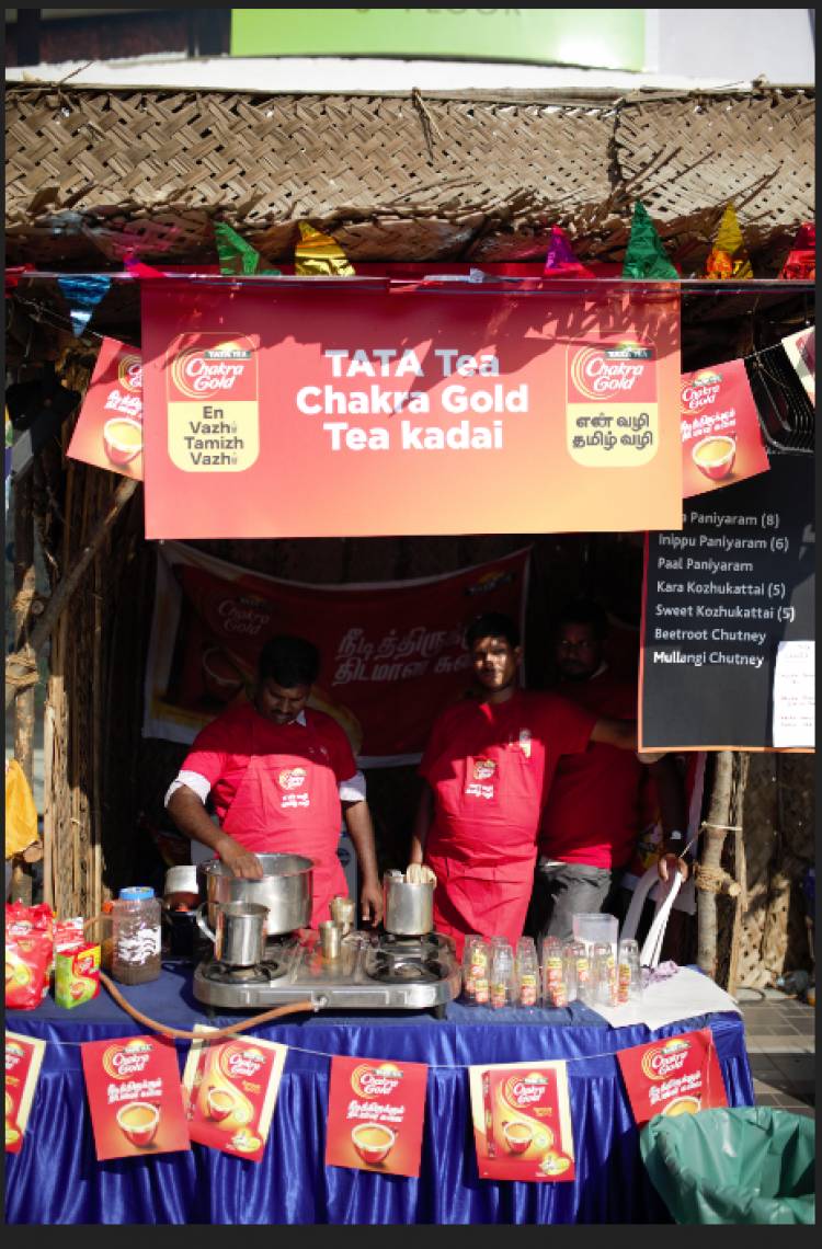 TATA TEA Chakra Gold curates a Tamizh special food festival to celebrate the Tamizh way of Life