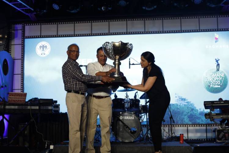 G Ramachandra, wins the prestigious KGA Baghmane Trophy-2020