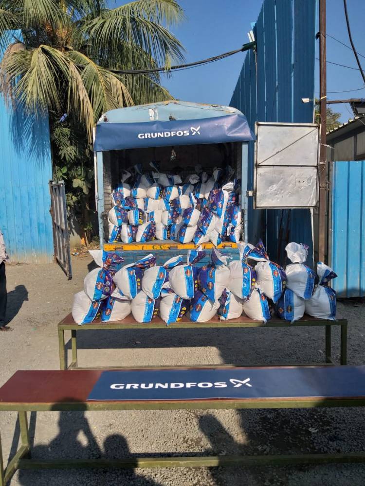 Grundfos India helps thousands of migrant workers 