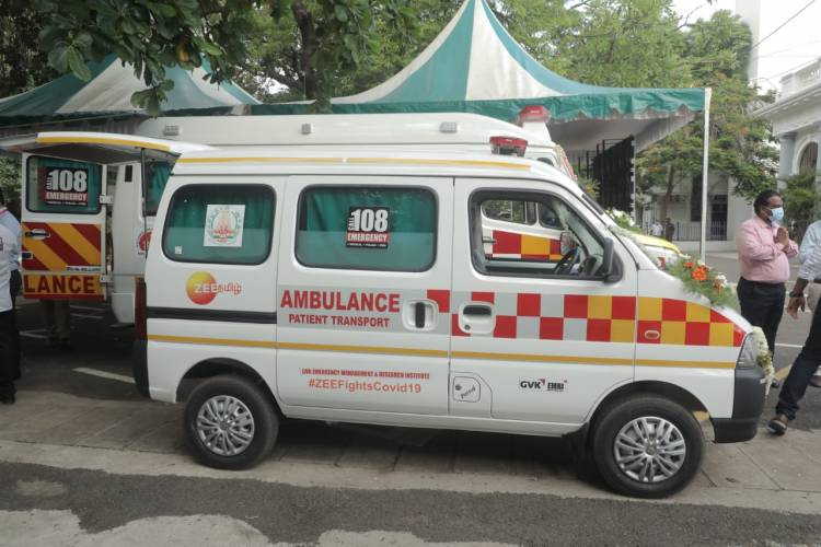   ZEE Entertainment donates 45 Ambulances, 12,500 PPE Kits and 80,000 Daily Meals to Tamil Nadu, strengthening its fight against Covid-19