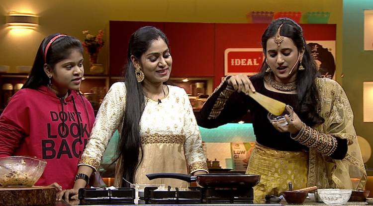 Celebrities Kavitha and GayathiriPriya set to cook a scrumptious treat in COLORS Kitchen