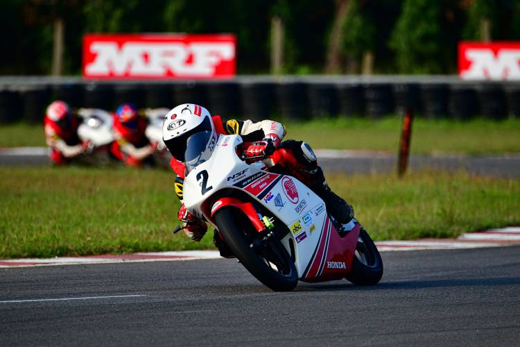 Continuing the momentum, ENEOS Honda Erula Racing Team grabs double podium on day 2 of INMRC Round 1