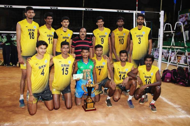 State level Volleyball Men Tournament organised by Volleyball Association by Virudhachalam 5th  to 7th February 2021  