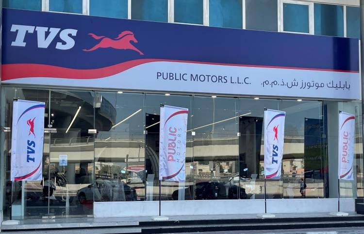 TVS Motor Company strengthens its presence in the UAE with its new distributor Public Motors