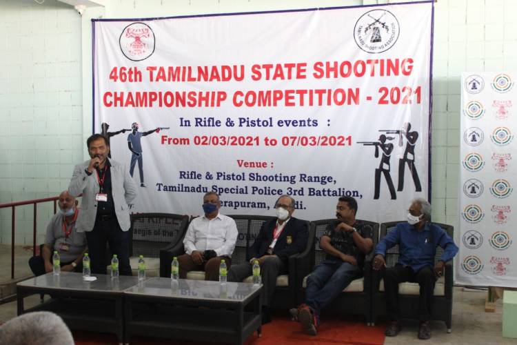 Ajith sir represented Chennai Rifle Club and won 6 medals  In 46th Tamilnadu State Shooting Championship Competition