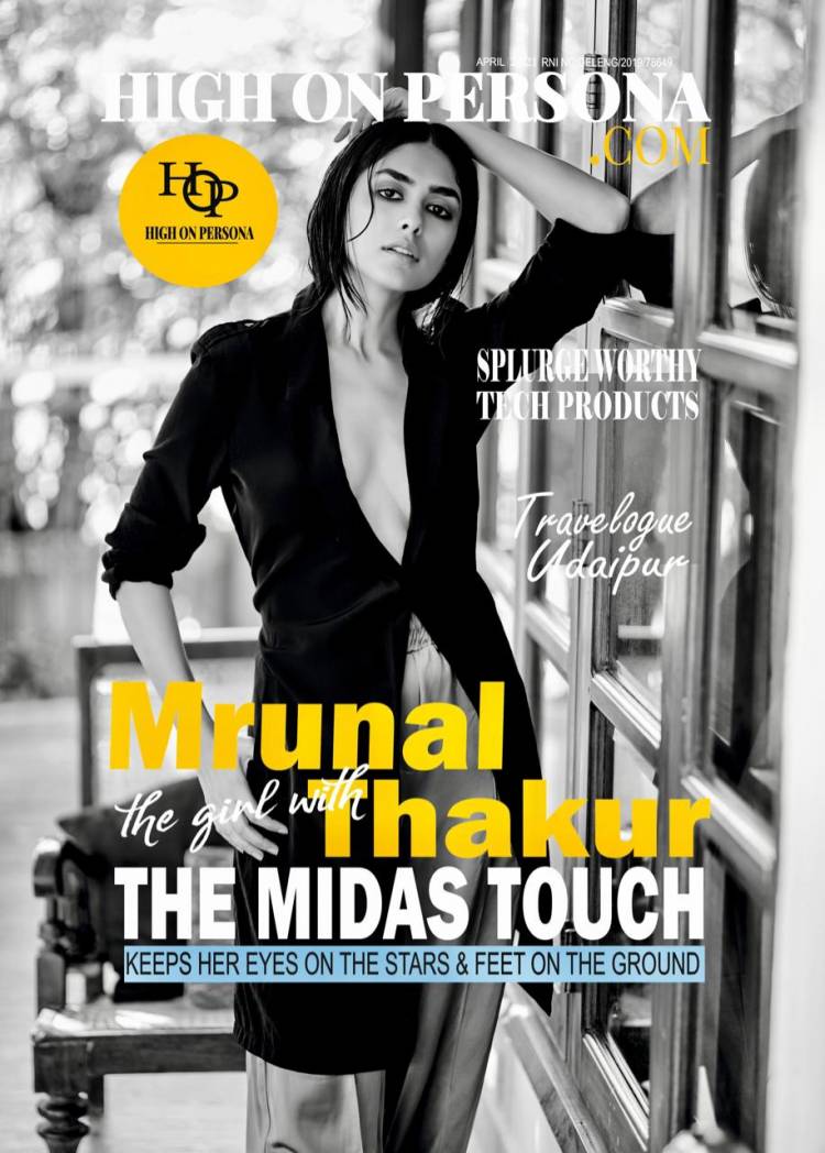 Mrunal Thakur sizzles on the cover page of High On Persona Magazine