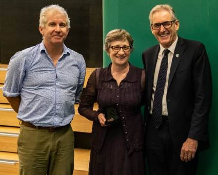 Professor of geophysics wins Marsden Medal for lifetime of outstanding service to science