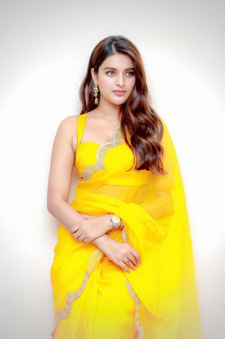 Kudos Actress @AgerwalNidhhi have donated Rs 1,00,000/- Lakh to @CMOTamilnadu ‘s Chief Minister Public Relief Fund