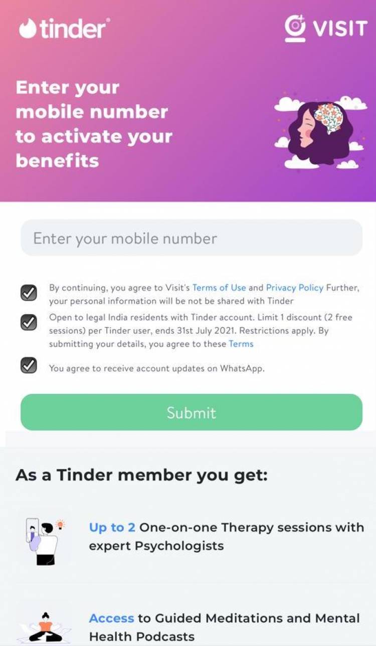 Tinder urges Gen Z members in India to check in on their mental health