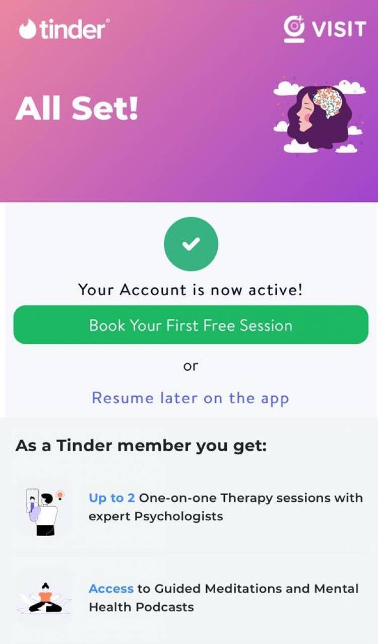 Tinder urges Gen Z members in India to check in on their mental health