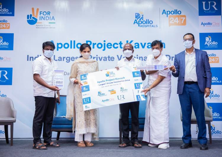 Apollo Hospitals Group launches mega COVID vaccination drive, activates 200 centres across India