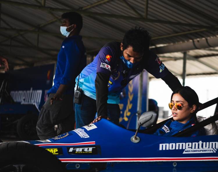 @Nivetha_Tweets has completed the Level 1 of the Formula Race Car Training Program