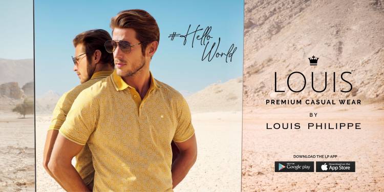 Louis Philippe brings luxury to casual fashion with the launch of “LOUIS” Premium Casual Wear