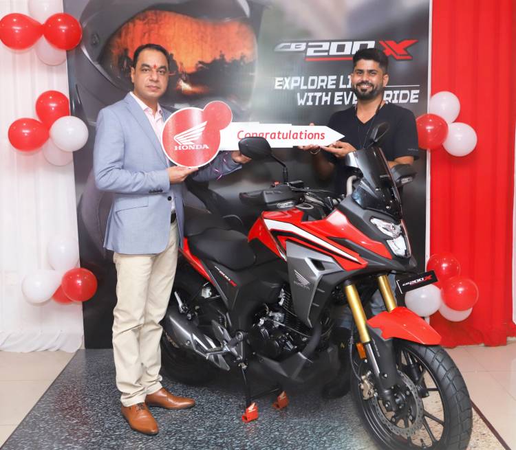 ‘Explore life with every ride’  Honda 2Wheelers India commences deliveries of the all-new CB200X