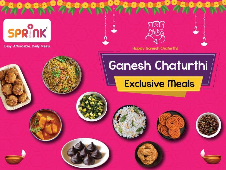 The Ganesh Chaturthi Food special with Bangalore-based Sprink.Online
