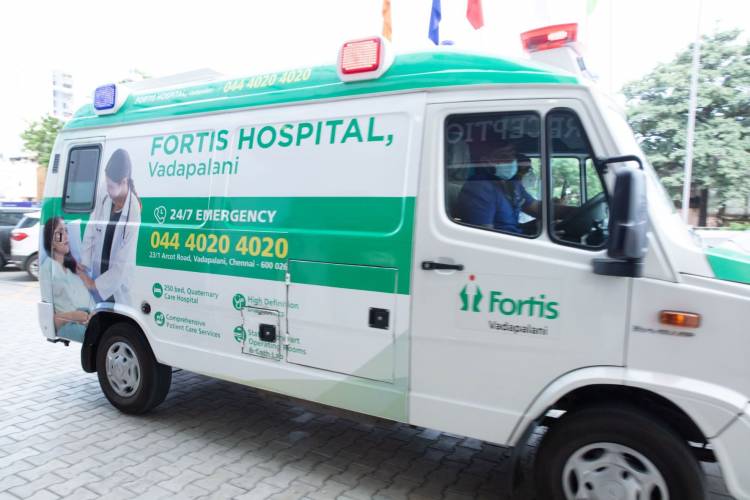 Lungs travels 425 Kilometres in 76 minutes from Madurai to Vadapalani through Green Corridor