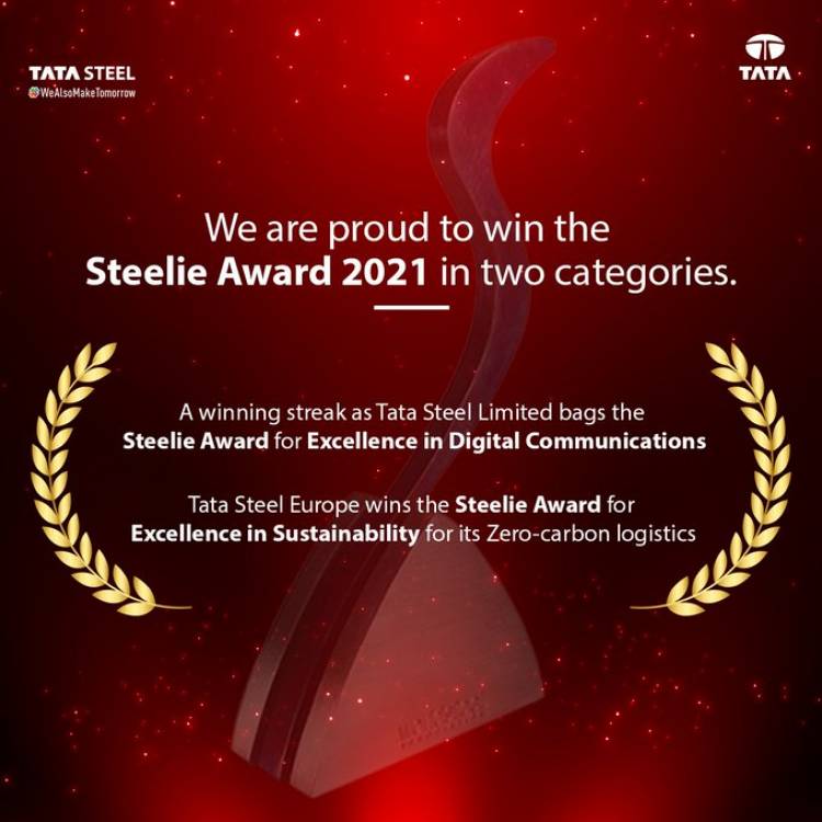 Tata Steel Limited and Tata Steel Europe win key recognitions at the 12th Annual Steelie Awards by World Steel Association