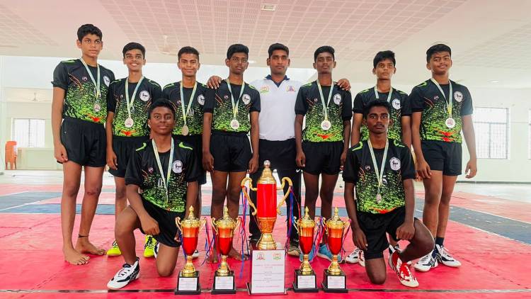 VELAMMAL EXCELS IN KABADDI