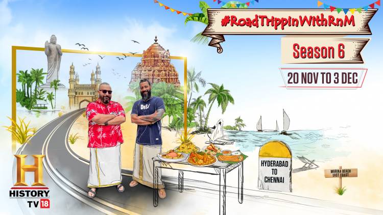 HistoryTV18 raring to go with the sixth season of the much-loved digital-first series ‘#RoadTrippinWithRnM’