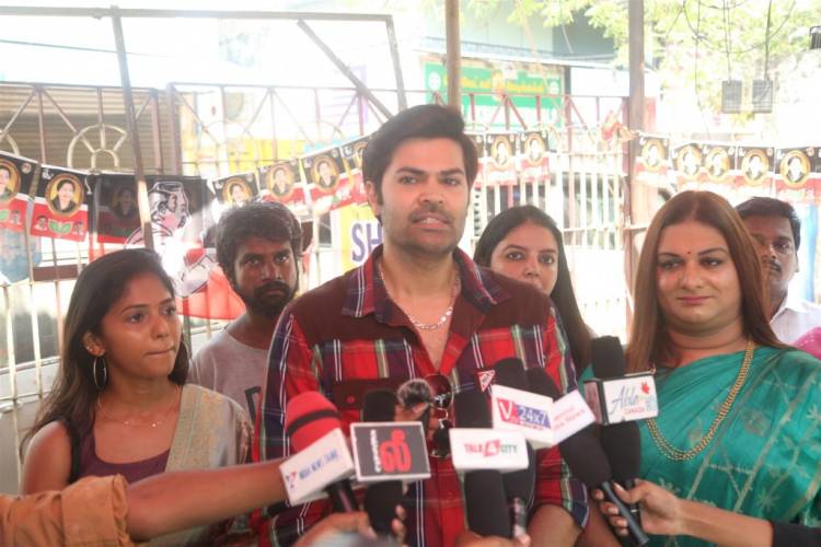 Mega Blunt juice shop with the aim of helping transgender people to live with dignity inaugurated by Apsara Reddy and Actor Ganesh Venkatraman