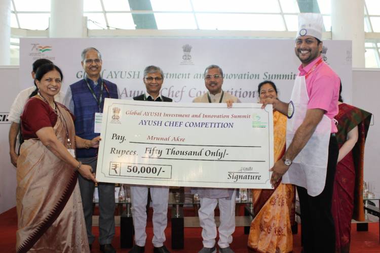 All-India Institute of Ayurveda (AIIA) Announces Winners of Ayush Master Chef Competition After Grand Finale Held in Gandhinagar