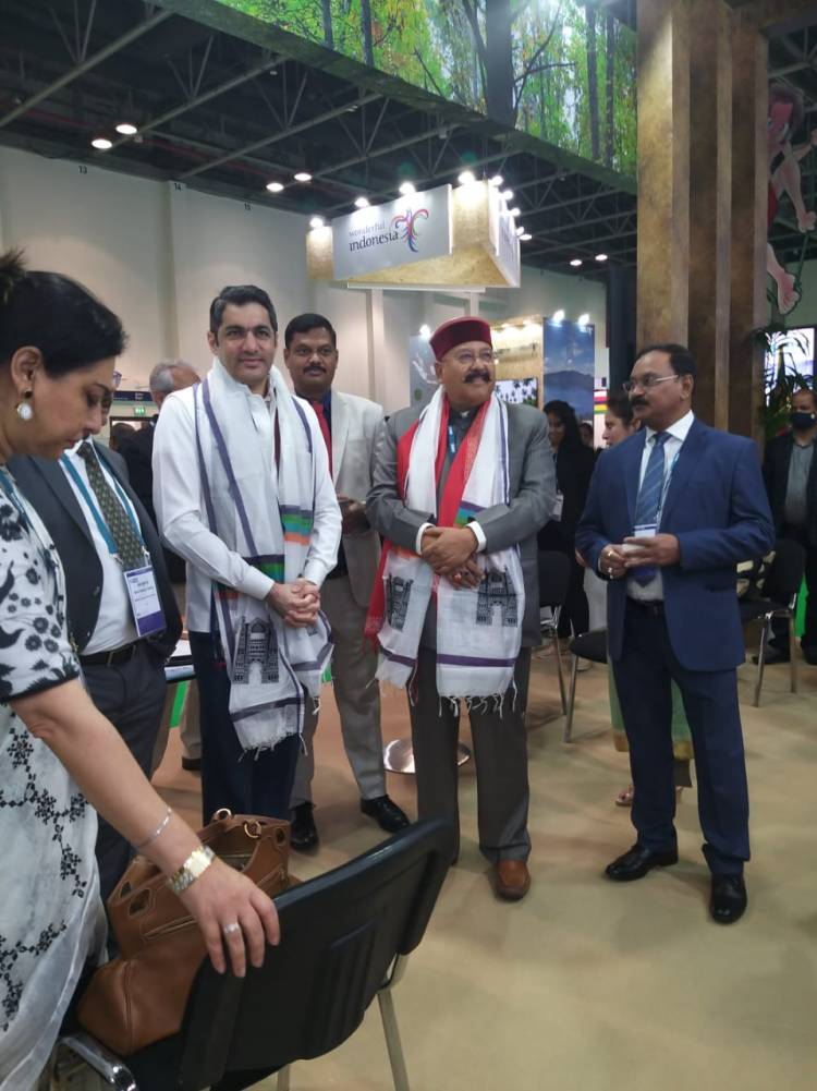 Tourism Minister Shri Satpal Maharaj, Government of Uttarakhand attends Arabian Travel Market 